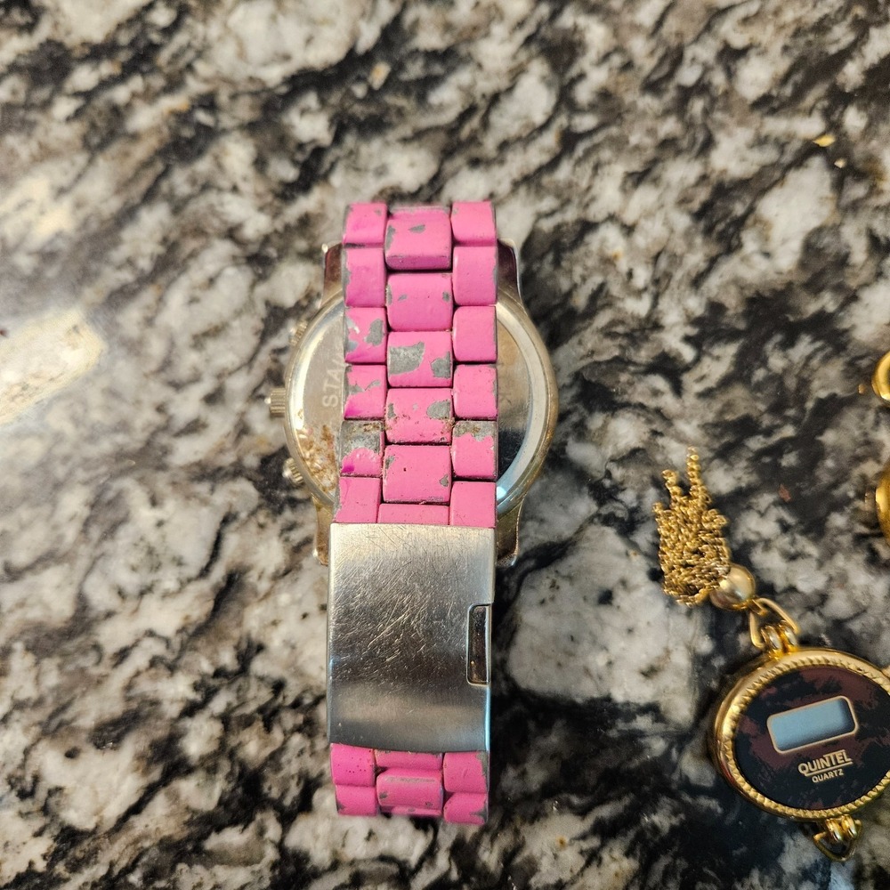 Junk Drawer Jewelry Watches 6 total As Is - Picture 3 of 9